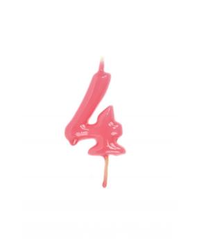 Candle 6cm nº4 - Pink VelasMasRoses