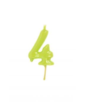 Candle 6cm nº4 - Lime Green
