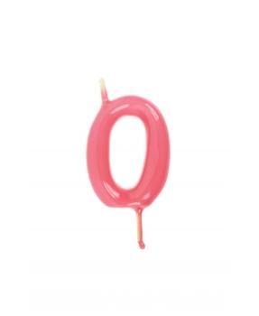 Candle 6cm nº0 - Pink