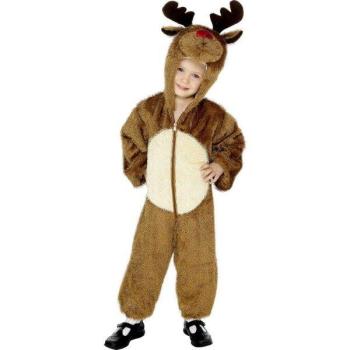 Children´s Reindeer Costume - Jumpsuit - Size 4/6 Years Smiffys
