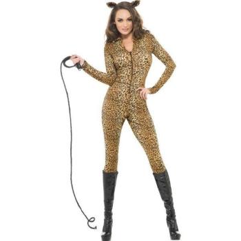 Leopard Women´s Suit - Size S Smiffys