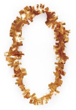 Plastic Necklace - Gold