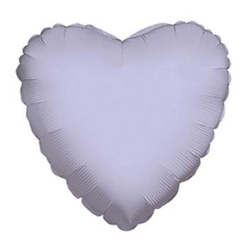 18" Heart Foil Balloon - Lilac