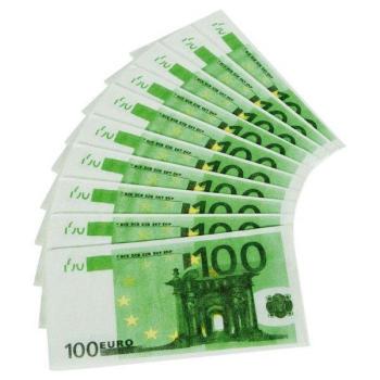 Napkins 100 Euros