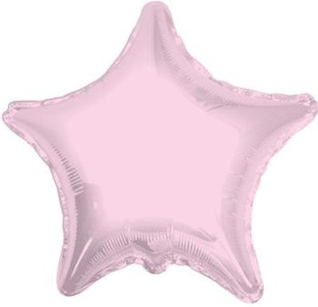 Balão Foil 18" Estrela - Rosa Bebé