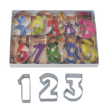 Number Cutters Set Anniversary House