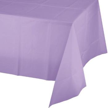 Plastic Tablecloth - Lilac Creative Converting