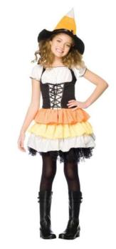 Little Witch Carnival Costume - 4/6 Years Leg Avenue