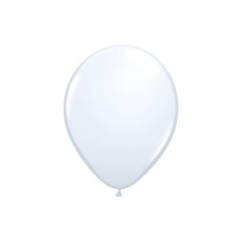100 11" Qualatex Balloons - White