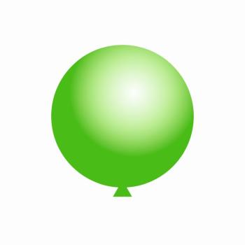 60 cm balloon - Medium Green XiZ Party Supplies