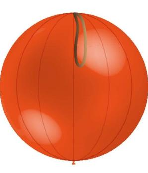 Bag of 10 Punch-Ball 45 cm - Assorted colors