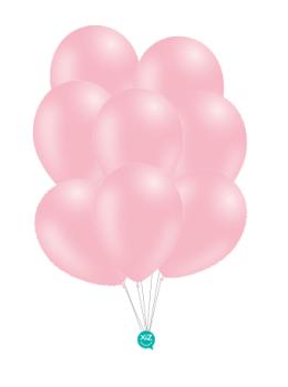 Saco de 100 Balões Pastel 25cm - Rosa Bebé