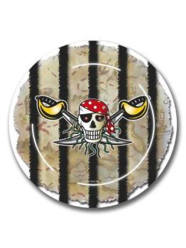 Striped "Pirates" Dishes