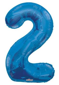 Balão Foil 34" nº 2 - Azul