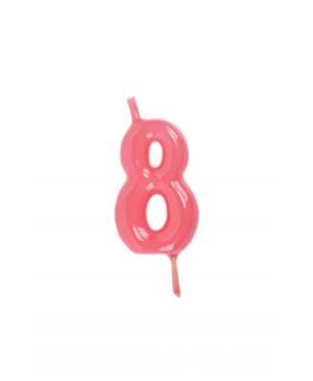 Candle 6cm nº8 - Pink VelasMasRoses