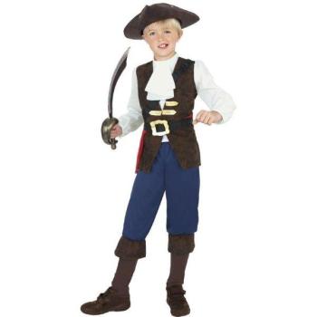 Boys Pirate Jack Costume - Size 4-6