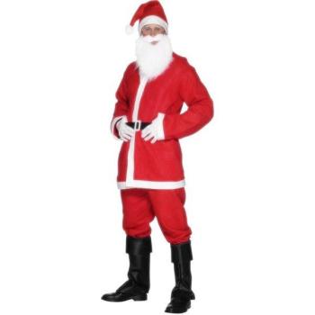 Economic Santa Claus Costume - Size M Smiffys