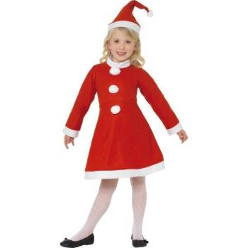 Mother Christmas Girl Costume - Economy - Size 4-6