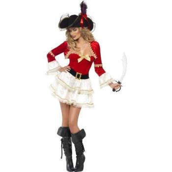Sexy Pirate Costume - Size S Smiffys