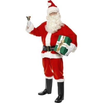 Deluxe Complete Santa Claus Costume - Size M