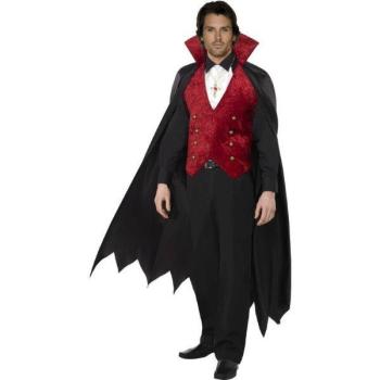 Vampire Costume with Cape - Size M Smiffys