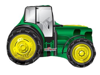 Globo Foil 28" Tractor