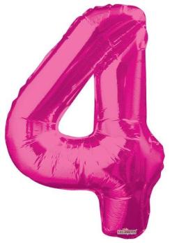 34" Foil Balloon nº 4 - Pink