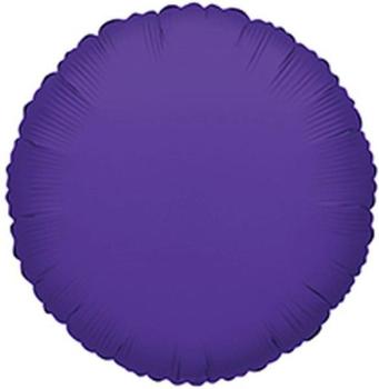 18" Round Foil Balloon - Purple Kaleidoscope