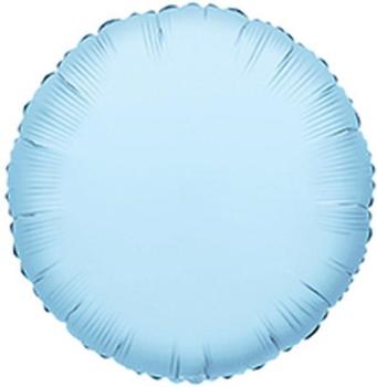 18" Round Foil Balloon - Light Blue