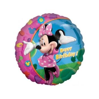 18" Minnie Birthday Foil Balloon