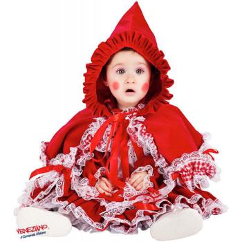 Little Red Riding Hood Carnival Costume - 3 Years Veneziano