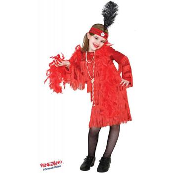 Lady Charleston Carnival Costume - 6 Years Veneziano