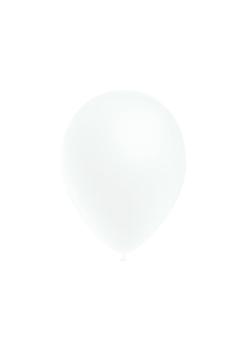 Bag of 100 Pastel Balloons 14 cm - White XiZ Party Supplies
