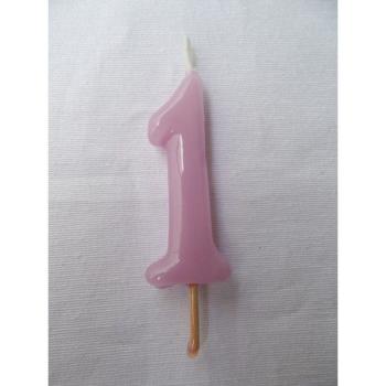 Candle 6cm nº1 - Lilac