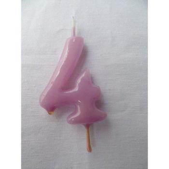 Candle 6cm nº4 - Lilac