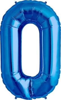 Balão Foil 16" Letra O - Azul