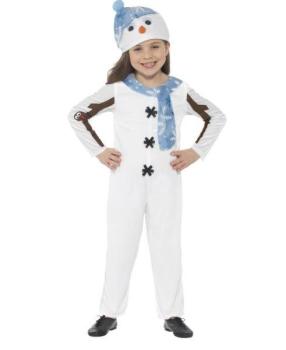 Children´s Snowman Costume - Size 3/4