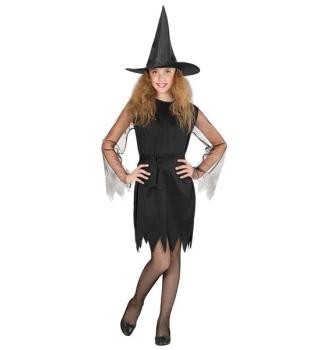 Witch Costume - Size 5/7 Years Widmann