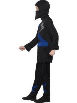 Ninja Assassin Costume - Size 4/6 Smiffys