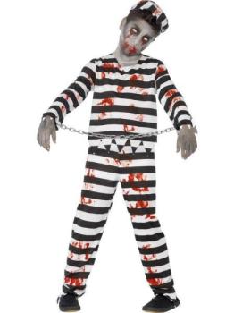 Zombie Prisoner Costume - Size 10/12