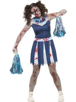 Zombie Cheerleader Costume - Size S Smiffys
