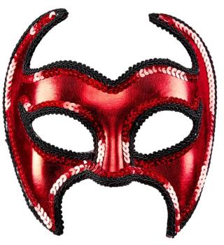 Sequin Devil Mask Widmann