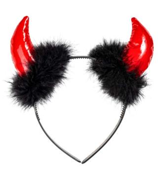 Marabou Devil Horns