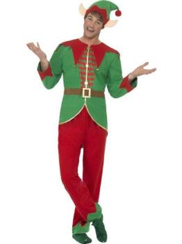 Christmas Elf Costume - Size M Smiffys