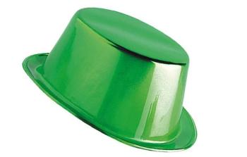 Metallic Top Hat - Green