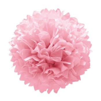 3 Paper Pompoms - Pink