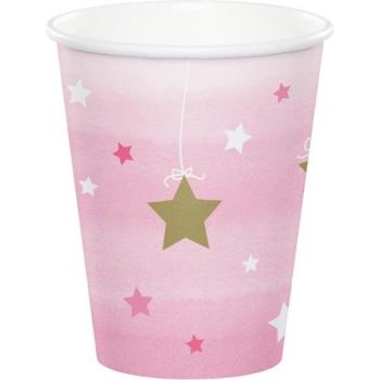 Copos One Little Star Rosa
