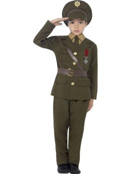 Official Army Suit - Size 7-9 Smiffys
