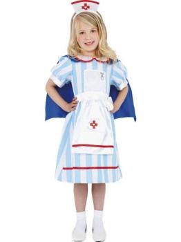 Vintage Nurse Costume - Size 4-6