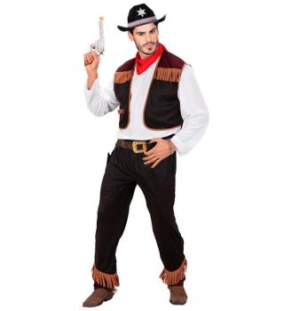 Adult Cowboy Costume - Size L Widmann